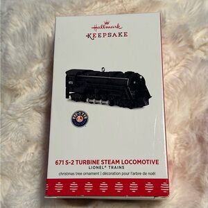 Hallmark Keepsake Ornament Lionel Train Series 671 S-2 Turbine Steam Locomotive